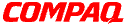 Compaq, a HP company logo